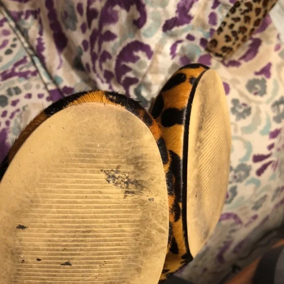 EUC Urban Outfitters Thelma Leopard Print Ankle Boots Size 8 - Picture 14 of 15